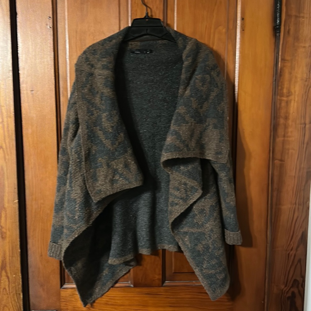 Prana Brown and Gray Women's Cardigan